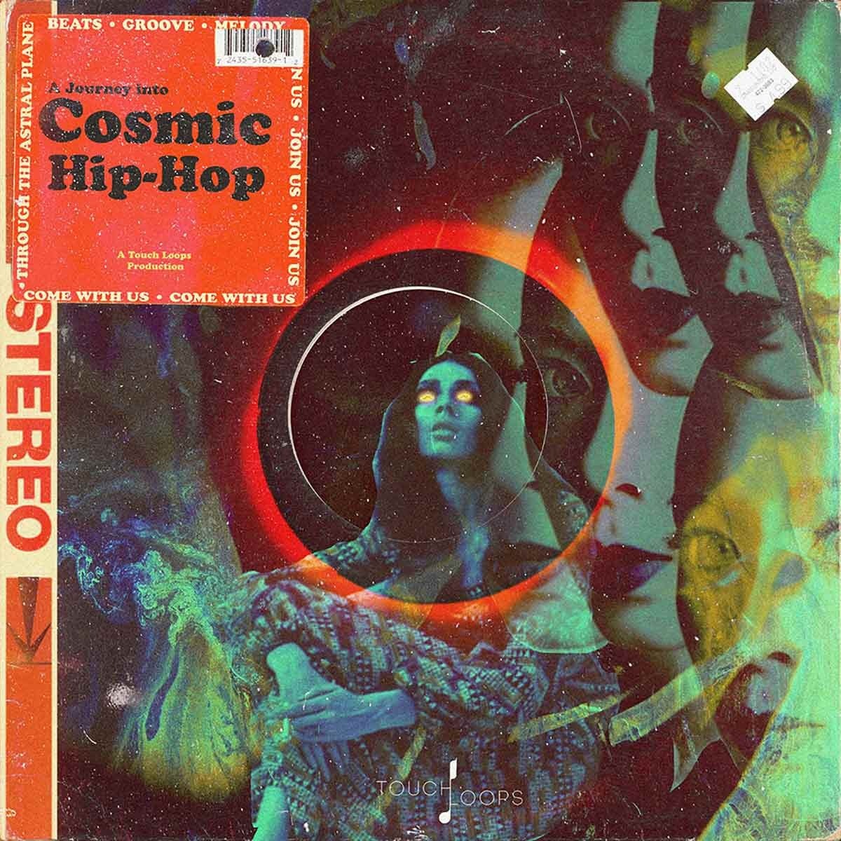 Touch Loops - Cosmic Hip-Hop Sample Packs Software GUI Artwork